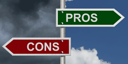 pros and cons signs