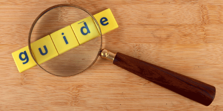 guide magnifying glass guide magnifying glass