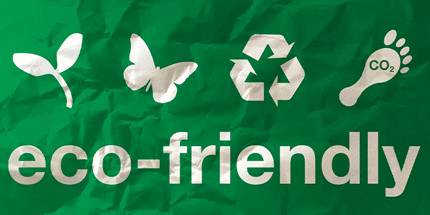 eco friendly banner