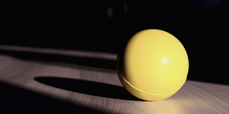 Relaxation Yellow Stress Ball