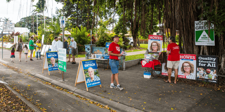 voting polling station