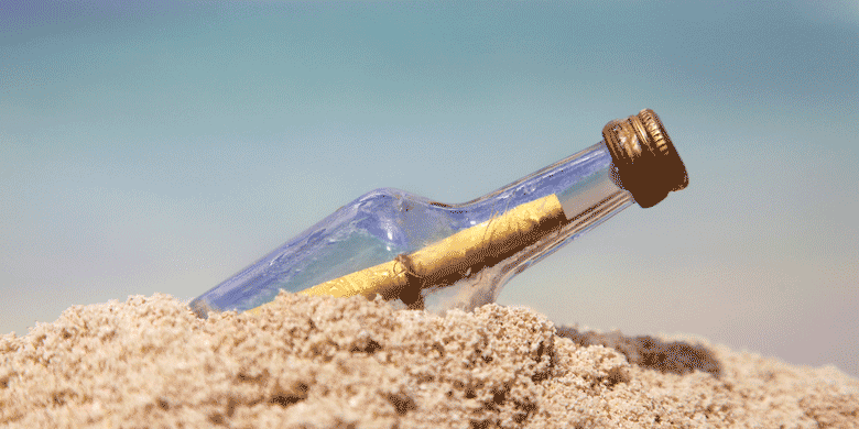 message in a bottle