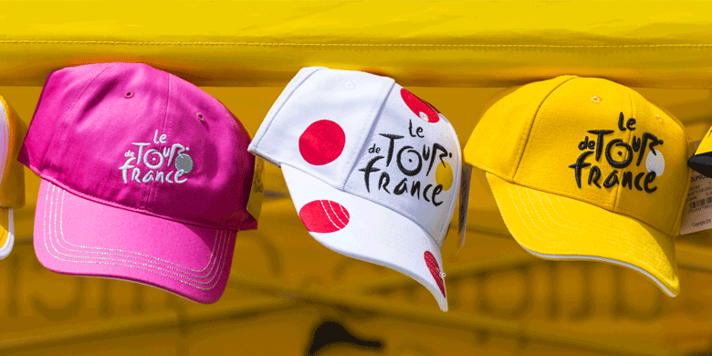 tour de france promotional caps