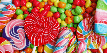 assorted candy for promotional use