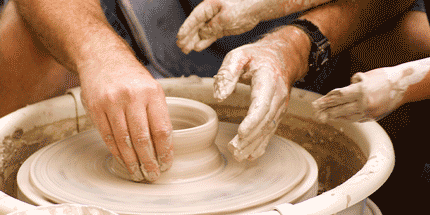 craft making pottery