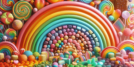 candy rainbow