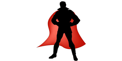 hero silhouette