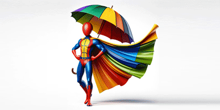umbrella superhero