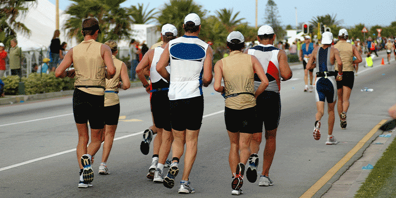 marathon runners