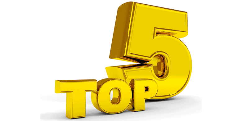 top 5 in 3d text