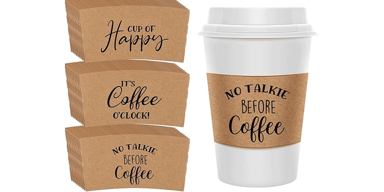 coffee cup sleeves