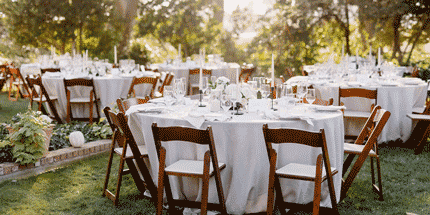 outdoor wedding