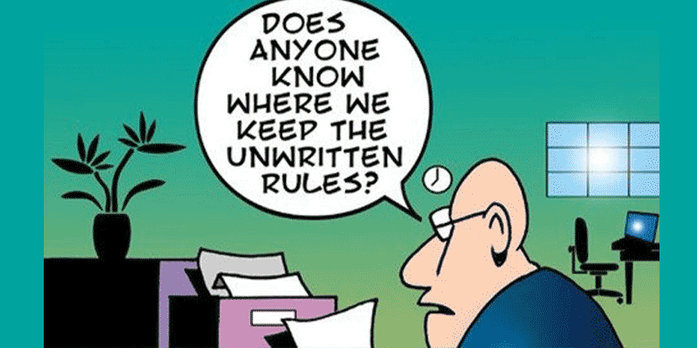 unwritten rules cartoon