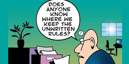 unwritten rules cartoon