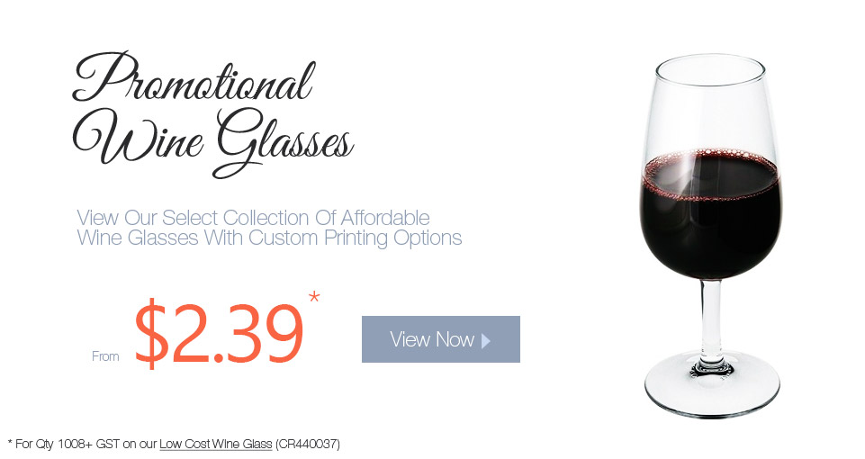 Promotional Wine Glasses