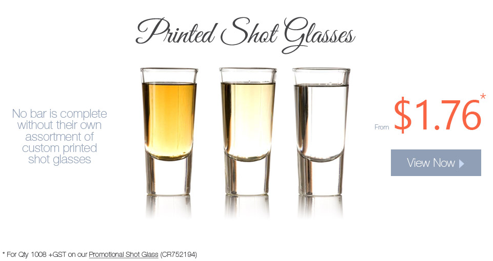 Printed Shot Glasses