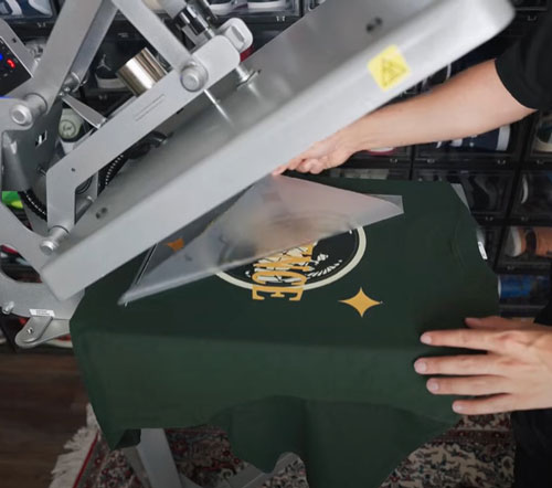 digital transfers on a tshirt