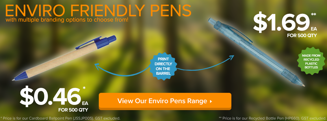 Environmentally Friendly Pens